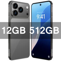 2026 HOT i17 Pro Max Original 7.0HD 15 Global Edition Android Smart Dual Recognition Card 8000mAh Battery Facial Function SS1