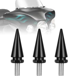 3xMotorcycle Windscreen Windshield Trim Screw Bolts Black/Chrome/Red/Blue/Gold For Harley Touring Electra Street Glide 96-2013