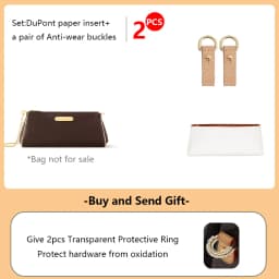 Bag Decorative Chain For Lv Eva Bag Four-leaf Clover Chain Insert Fashion Bag Decoration Chain Bag Renovation Accessories
