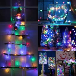 10M 20M LED String Fairy Lights with Switch Power Plug Copper Wire Outdoor Garden Holiday Christmas Light RGB Colorful Garland
