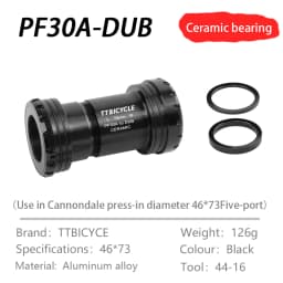 Center axle tool BB30A-24/PF30A 24/30/28.99mm for PF30A frame shell width 73mm for mountain bike Cannondale crank group hollowte
