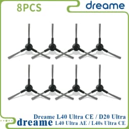 Dreame L40 Ultra AE / L40 Ultra CE / L10s Ultra CE / D20 Ultra Parts, Main Brush, Edge Brush, Cloth, Dust Bag, Filter Screen