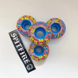 Genuine Skateboard Wheels 52 53 54 56 58mm 101D 99D Available SPITFIRE Good Quality Skate Wheels Skating Tool
