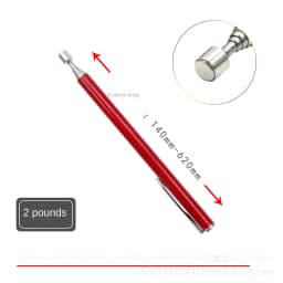 Telescopic Magnetic Pen Portable Metalworking Handy Tool Magnet Capacity for Picking Up Nut Bolt Adjustable Pickup Rod Stick