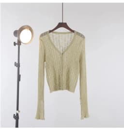 New M L Solid Sweater Women Knit Top Fashion Female Cardigan Thin Summer Spring Long Sleeve Adult Jacket Clothe Ladies Candy