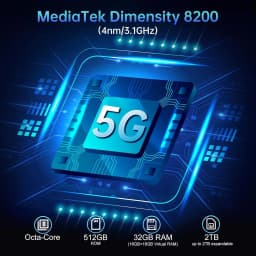 8849 TANK PAD Unihertz Rugged Tablet with Projector 100Lumens 5G Android 15 512GB 21000mAh 11 inch Waterproof Phone Tablet 2026