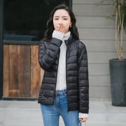 2026 Winter Women's Light Down Hooded Jacket,Red Blue Khaki Green Available,European Size S-XXL,Women Coats