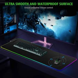 DIY Mouse Pad RGB Customized Desk Mat Mousepad Dropshipping Desk Gadgets Table Cushion Mouse Carpet Desktop Mat Setup PC Gamer
