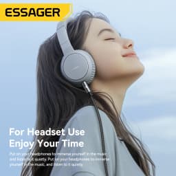 Essager Type C/USB-A/Lightning To 3.5mm Jack AUX Cable Audio Adapter for Phone Headphones Car HIFI Stereo Sound Audio Connector