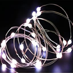 5m~1m LED Copper Wire Fairy Lights Battery Powered LED String Lights Party Wedding Indoor Christmas Decoration Garland Lights