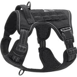 Military Tactical Dog Harness No Pull Large Reflective Straps Durable Vest with Control Handle