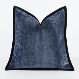 Plain Color Pillows Thick Chenille Cushion Case Modern Fashion Orange Green Decorative Pillow Cover For Sofa Chair Home Decorate