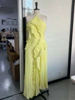 Elegant Neck Strap Ruffles Evening Gown Solid Folds A Line Lace Up Backless Sexy Party Dress 2025 New Party Vacation Y2k Robe