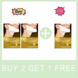 24k Gold Collagen Chin Lifting Mask Eliminate Double Chin Reduce Face Wrinkle Remover Firming Lifting V Shape Face Lift up Mask