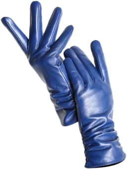 Simple Women's Gloves Winter Warm Plus Velvet Short Thin Touch Screen Gloves Driving Color Women's Leather Gloves High Quality