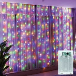 Battery Operated Home Decoration Curtain LED String Lights Fairy Lights Bedroom Wedding Birthday Party Decorations 3/6M