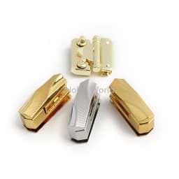 Moon,Round Shape Metal Push Lock Clasp Press Locks For Leather Craft Women Shoulder Bags Handbag Twist Turn Lock DIY Accessories