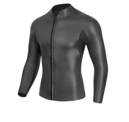 3MM CR Neoprene Wetsuit Men Top Suit Glue Bonding High Elastic Surfing Winter Swim Snorkeling Quick-drying UV Protection Suit