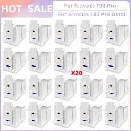 Fit For Ecovacs T30 Pro Omni / T30 OMNI, Ecovacs T30e Pro, YEEDI M12 ULTRA PLUS/M12 Pro+ Parts Brush Filter Bag Mop Cloth