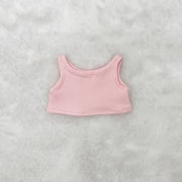 Doll Clothes for 10/15/20cm Idol Doll Outfit Accessories Tank Top Sleeveless T-shirt for Super Star Dolls Toys Collection Gift
