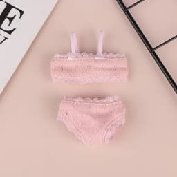 1/6 Doll Lace Underwear Bra Briefs Pajamas Set 30CM Dolls Clothes Suit Doll Decoration Accessories For Kid Pretend Play Toys