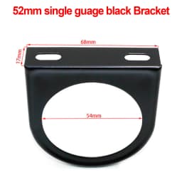 2INCH 52mm Universal Car Meters Holder Black Single Double Triple Car Gauge Pod for Left Right Drive Car for 2 Inch 52mm Gauges