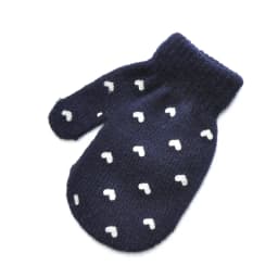 Baby Gloves For 1-4Y Children Winter Warm Patchwork Knitted Mittens Kindergarten Student Full Finger Gloves Knitting Kids Gloves
