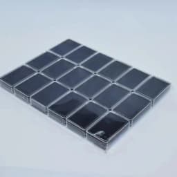 10Pcs/lot Wholesale Gemstone Storage Display Box Loose Diamond Jewelry Organizer Case Pendant Holder Acrylic Glass Top Gem Jars