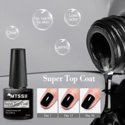 Mtssii 7ML Black Crystal Cat Magnetic Gel Sparkling Glitter Gel Nail Polish Semi Permanent UV Gel Nail Art No Need Base Color