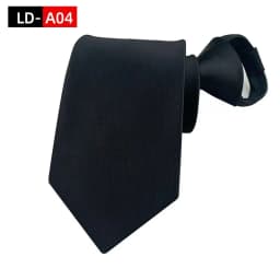 Zipper Ties For Men Pre-tied Neck Tie 8cm Top Quality Red Black Navy Blue Pre-tied Neckties Classic Man Zipper Gravatas Wedding