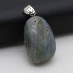 Natural Semi-precious Stone Pendant Irregular Cherry Blossom Agate for DIY Jewelry Making Necklace Size15x20-18x25