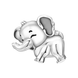 CYMYSS 925 Sterling Silver Charm Cute Animals Bead Elephant Pendant Fit Bracelets Necklace DIY Jewelry Making Party Gift