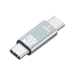 NNBILI USB4.0 40Gbps OTG Type C 90 Degree 100W 5A USB C to Type C Fast Charging Converter USB C Data Adapter For Macbook 8K60HZ