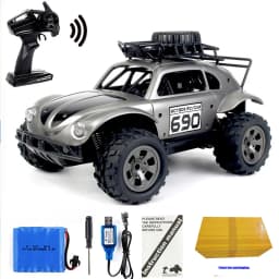 KY-1816A RC Classic Beetle 1:18 Remote Controlled Car Model High Speed Off Road Children's Remote Controlled Car Toy for Kids