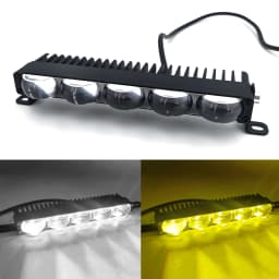 LED Headlight Bumper Fog Lamps Projector Lens Car Grill Light Work Light Mini Driving Light Auxiliary Lights For Car Motorcycle