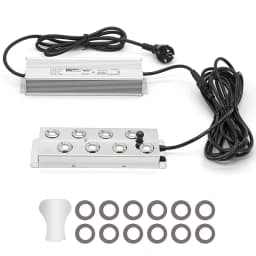 2/4/6/8/10/12 Head DC45V Ultrasonic Humidifier Mist Maker Fogger Machine 220/110V Waterproof Power Supply Fog Sprayer Generator