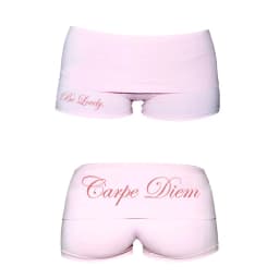 Gothic Letter Pattern Print Short Casual Harajuku Trash Punk Y2K Crop Bottoms Retro All-match High Street Slim Fit Women's Short