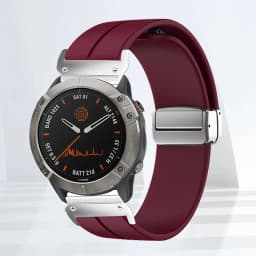 Magnetic Silicone Strap for Garmin watch Fenix 6 6x 7 7x pro 5 5x Plus 3 3HR Quick Fit No Gaps Sports 22mm 26MM Band for Enduro
