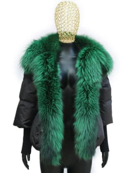 Women Coat White Duck Down Jacket Super Large Real Red Fox Fur Collar Hooded New Fashion Outerwear Puffer Jacket New