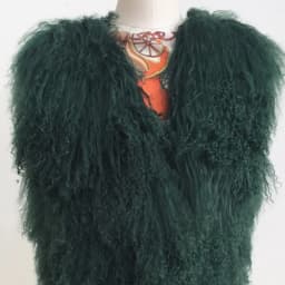 11 Colors Luxury Thick Warm Mongolia Sheep Fur Vest Women New Winter Hot V-neck Sexy Wool Fur Coat