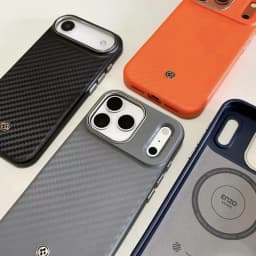 Spigen ENZO ATAMID MagFit For Magsafe Magnetic Case For iPhone Air 16 17 Pro Max Carbon Fiber Pattern Hard Phone Case/Cover