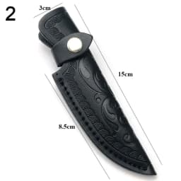 Multitool Leather Pouch Foldable Knife Sheath Fixed Blade Scabbard Holster Belt Loop Clip Case Holder Outdoor Waist Bag