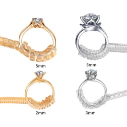 Adjuster Jewelry Tools Spiral-Based-Ring Size Adjuster Guard Tightener Reducer Resizing Tool Ring Jewelry Guard