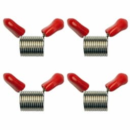 Essential Jewelry Making Tool Stringing Bead Stoppers Spring End Fasteners Alloy Material Perfect for Beading Bracelets