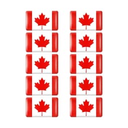 10pcs Epoxy Sweden Flags Sticker Car Interior Decoration Decal for VOLVO S40 S60 S80 S90 XC40 XC60 XC70 XC90 V40 V60 V70 Badge