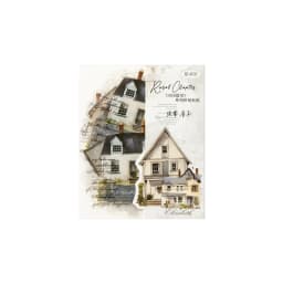10pcs/lot Kawaii Stationery Stickers Idyllic Chapter Diary Planner Decorative Sticker Scrapbooking Journal DIY Craft