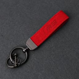 Car Keyring Leather Keychain Pendant Key Holder for Audi RS A5 A3 A4L A6L A7 A8 Q2L Q3 Q5 Q7 S4 S5 S6 S7 S8 RS5 RS6 RS7 R8