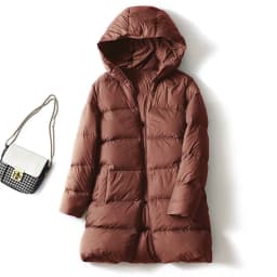 Schinteon Women Ultralight White Duck Down Jacket with Hood 2026 New Autumn Winter Warm Casual Outwear Solid Color Simple Coat
