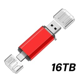 Lenovo 16TB 2 In 1 OTG USB Flash Drive 3.0 Type C 8TB 4TB Pendrive For iPhone Samsung Huawei Xiaomi Android Laptop Memory Stick