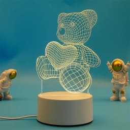 3D LED Lamp Creative 3D LED Night Lights Novelty Illusion Night Lamp 3D Illusion Table Lamp For Home Christmas Decorative Light